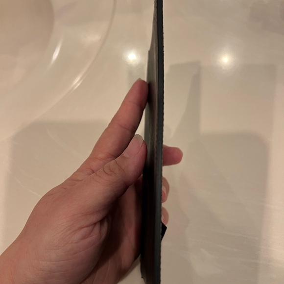 NEW UNUSED LOUIS VUITTON LV BLACK EPI LEATHER FELICIE ZIP INSERT SILVER HARDWARE - Picture 11 of 13